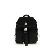 Moncler Black Leather Backpack
