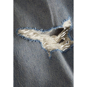 Jack Jones Blue Cotton Relaxed Fit Jean