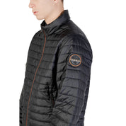 Napapijri Black Polyamide Coat