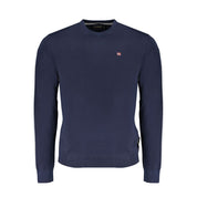 Napapijri Blue Cotton Sweater