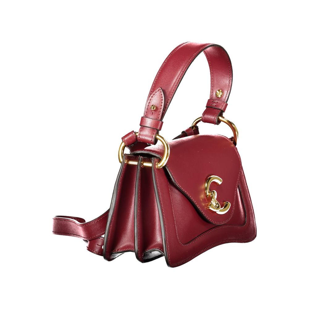 Coccinelle Red Leather Women Handbag