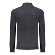 Napapijri Black Wool Men Sweater