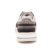 D.A.T.E Beige Leather Sneaker