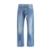 Margiela Blue Cotton Jeans Denim