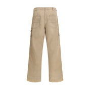 Margiela Beige Cotton Casual Pants