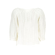 Desigual White Cotton Shirt