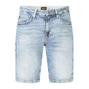 Hugo Boss Blue Cotton Short