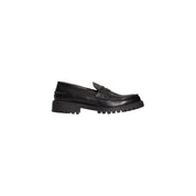 Roberto Pepe Luxury Black Calfskin Men Loafer