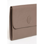 Trussardi Brown Polyester Men Clutch