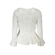 Desigual Bianco Poliammide Women's Blouse