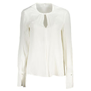 Patrizia Pepe White Viscose Shirt