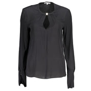Patrizia Pepe Black Viscose Shirt