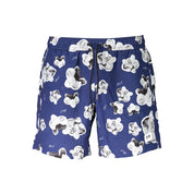 Karl Lagerfeld Blue Polyester Swimwear