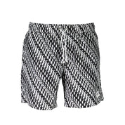 Karl Lagerfeld White Polyester Men Swim Boxer