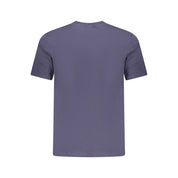 Napapijri Blue Cotton Men T-Shirt