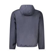 Napapijri Blue Polyester Men Jacket