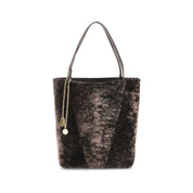 Chloé Brown Lamb Ovis Aries Aries Shoulder Bag