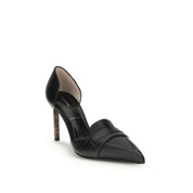 Tom Ford Black Leather High Heel Pumps