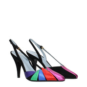 Valentino Garavani Black Leather High Heel Pumps