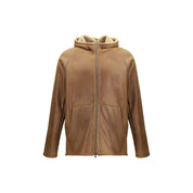 Salvatore Santoro Brown Leather Coat