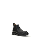 Givenchy Black Bull Skin Chelsea Boots
