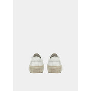 D.A.T.E White Leather Sneaker