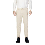 Borghese Beige Nylon Casual Pants