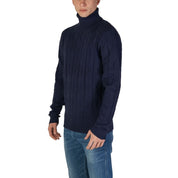 In My Hood Blue Polyester Sweater