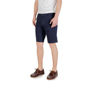 Borghese Blue Cotton Bermuda