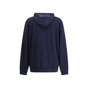 Brunello Cucinelli Blue Cashmere Sweatshirt