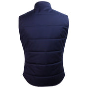 Made in Italy Blue Wool Sleveless Jacket