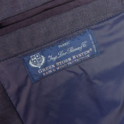 Made in Italy Blue Wool Sleveless Jacket