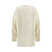 The Latest Cream Cotton Blouse