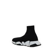 Balenciaga Black Polyester Athletic Sneakers