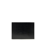 Tom Ford Black Leather Clutch Bag