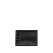 Tom Ford Black Calf Leather Bos Taurus Wallet