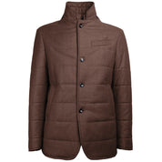 Made in Italy Brown Wool Jackets & Coat