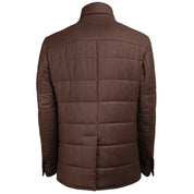 Made in Italy Brown Wool Jackets & Coat