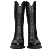 Christian Dior Black Cotton Boots