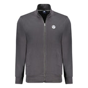 North Sails Black Cotton Sweatshirt