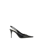 Saint Laurent Black Calf Leather Bos Taurus Pumps