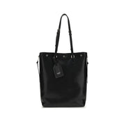 Dolce & Gabbana Black Calf Leather Bos Taurus Shoulder Bag