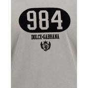 Dolce & Gabbana Brown Cotton T-Shirt