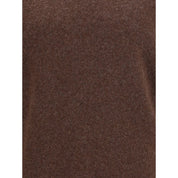 Dolce & Gabbana Brown Fleece Wool Sweatshirt