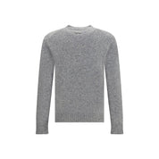 Dolce & Gabbana Gray Fleece Wool Sweatshirt