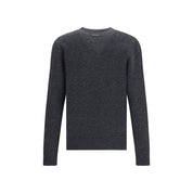 Dolce & Gabbana Gray Fleece Wool Sweatshirt