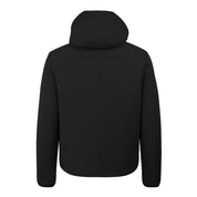Yes Zee Black Nylon Jackets & Coat
