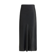 Margiela Black Acetate Midi Skirt
