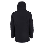 Yes Zee Black Nylon Jackets & Coat