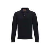 Cruna Knitted Long Sleeved Polo Shirt